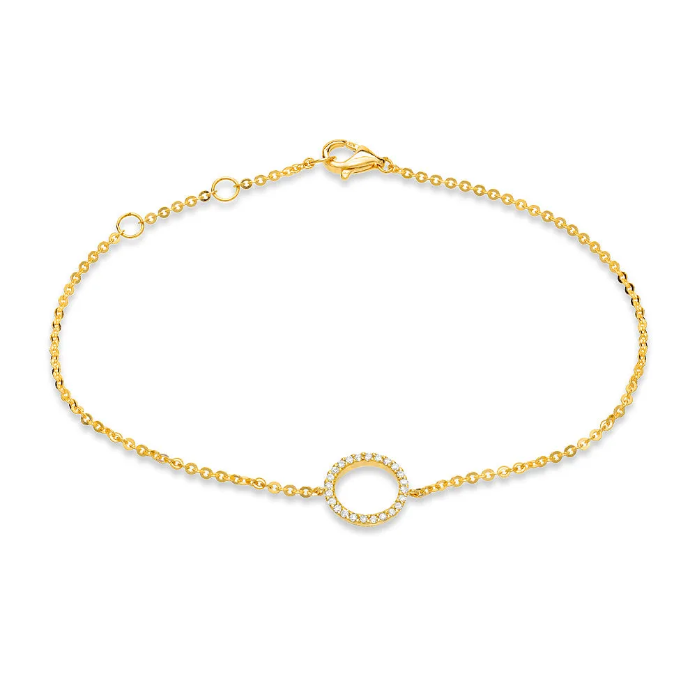 Open Circle Bracelet