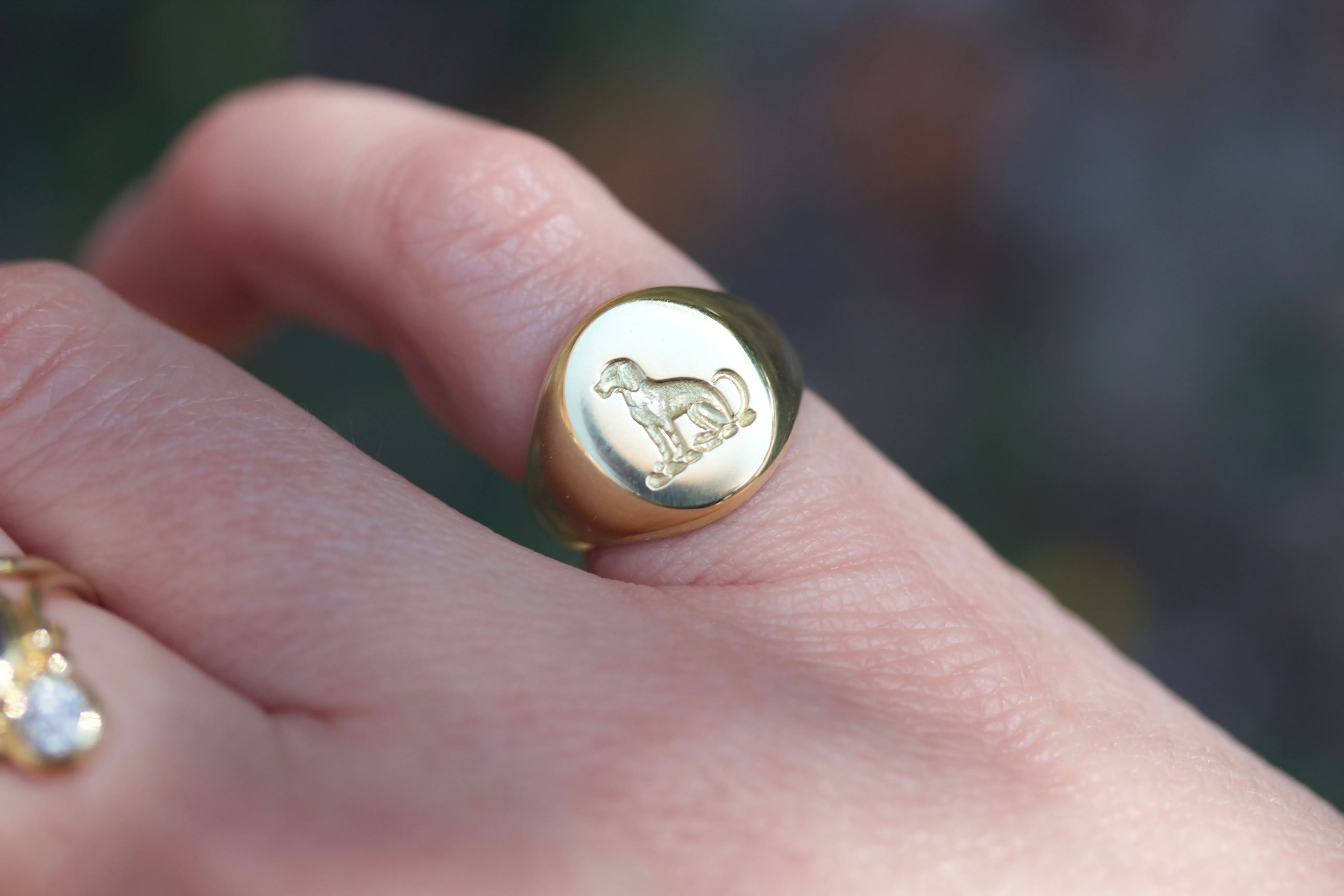 Oval Signet Ring