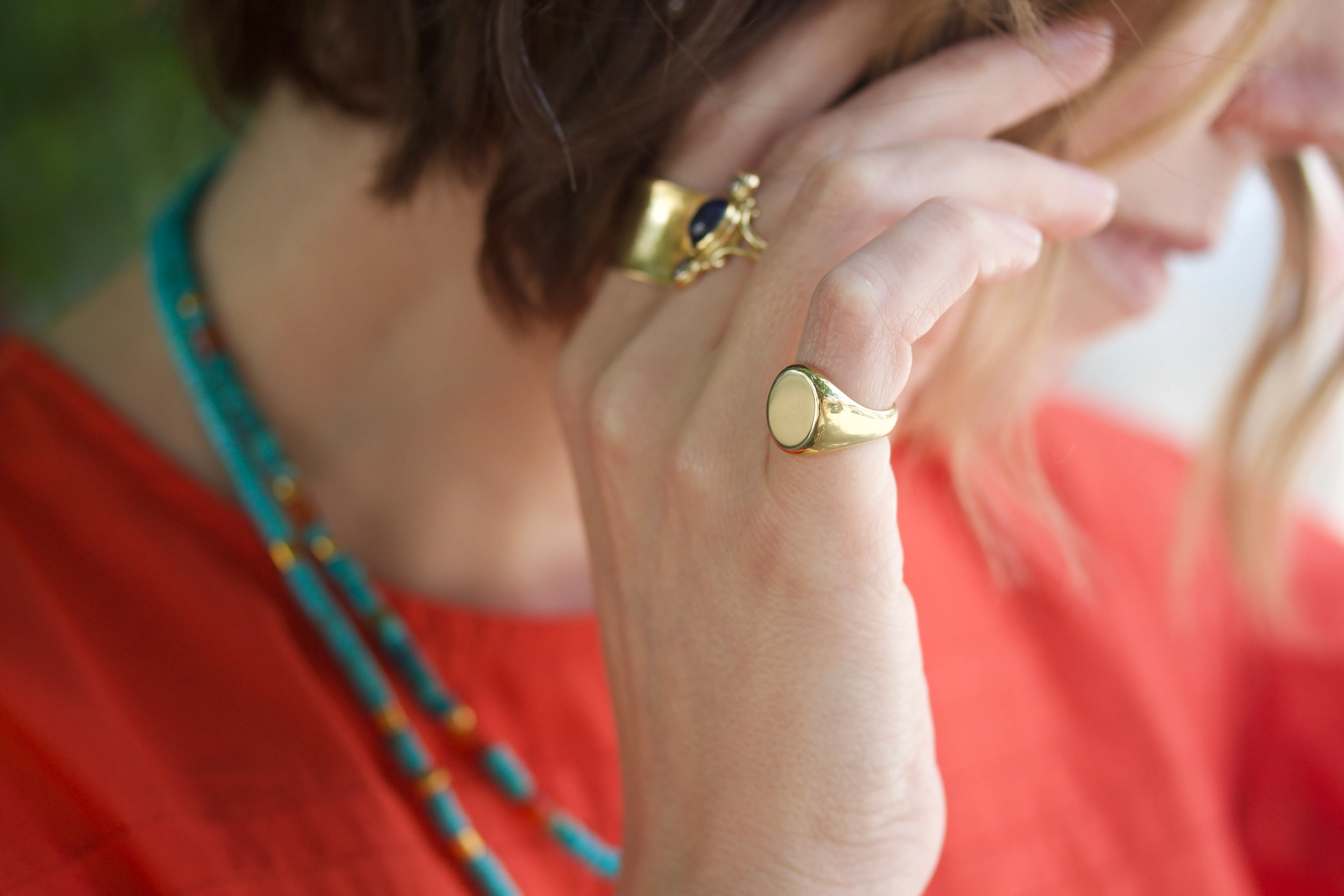 Oval Signet Ring