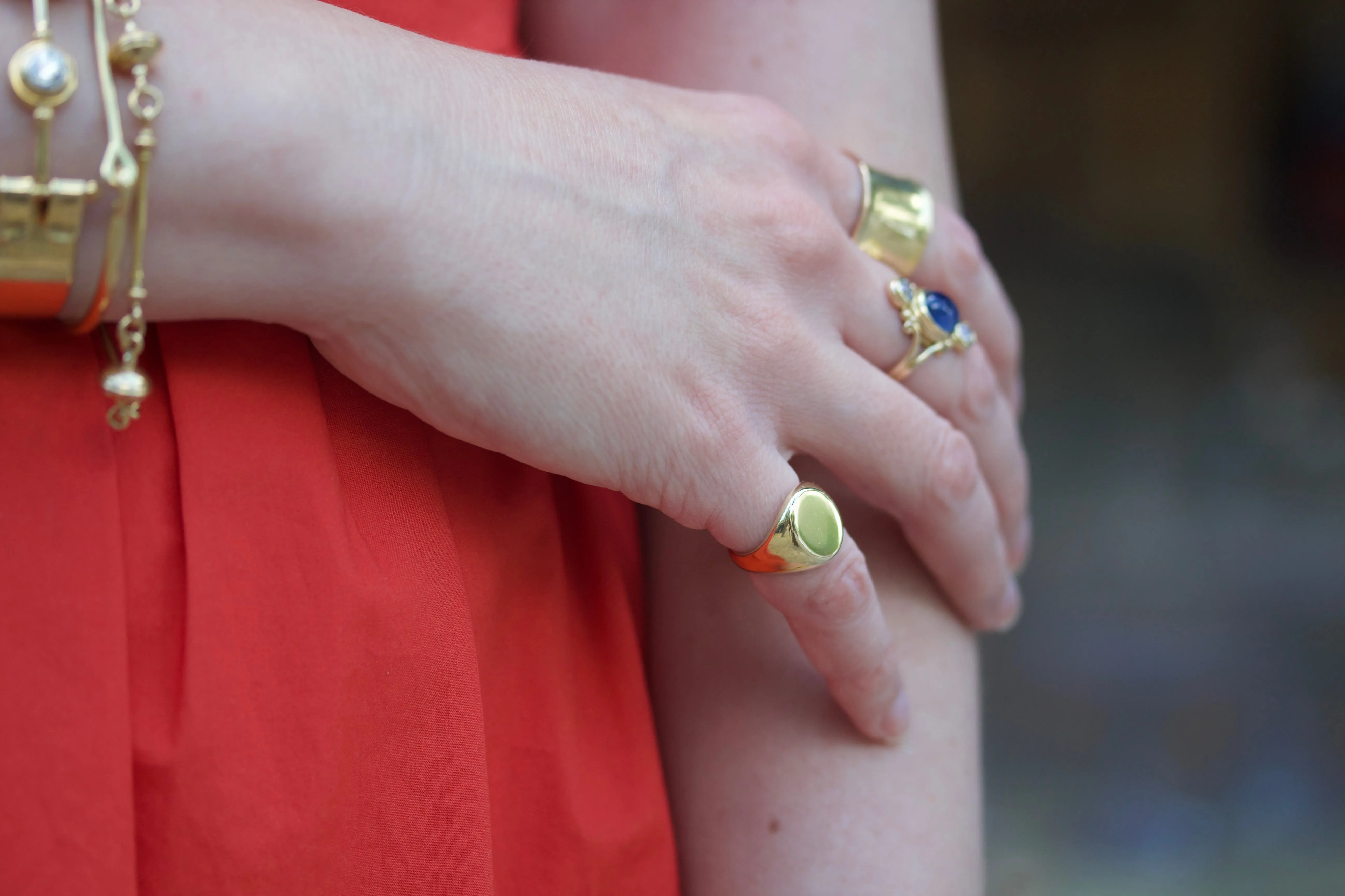 Oval Signet Ring