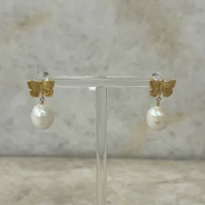 Perla Earrings- Butterfly