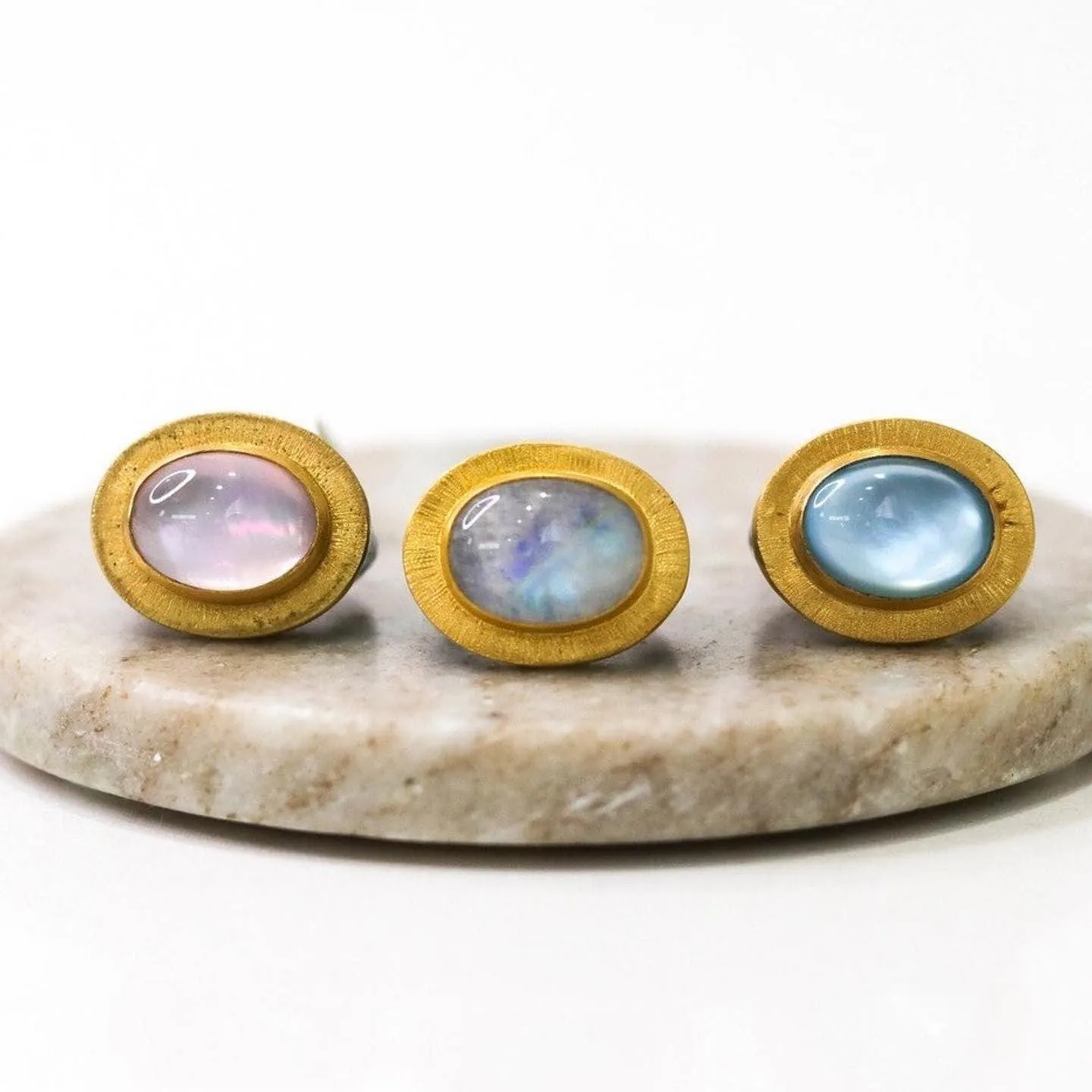 Pompei Ring with Blue Topaz