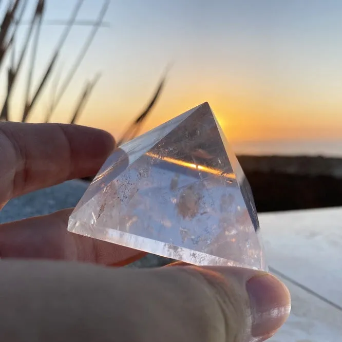 Quartz Pyramid - Medium