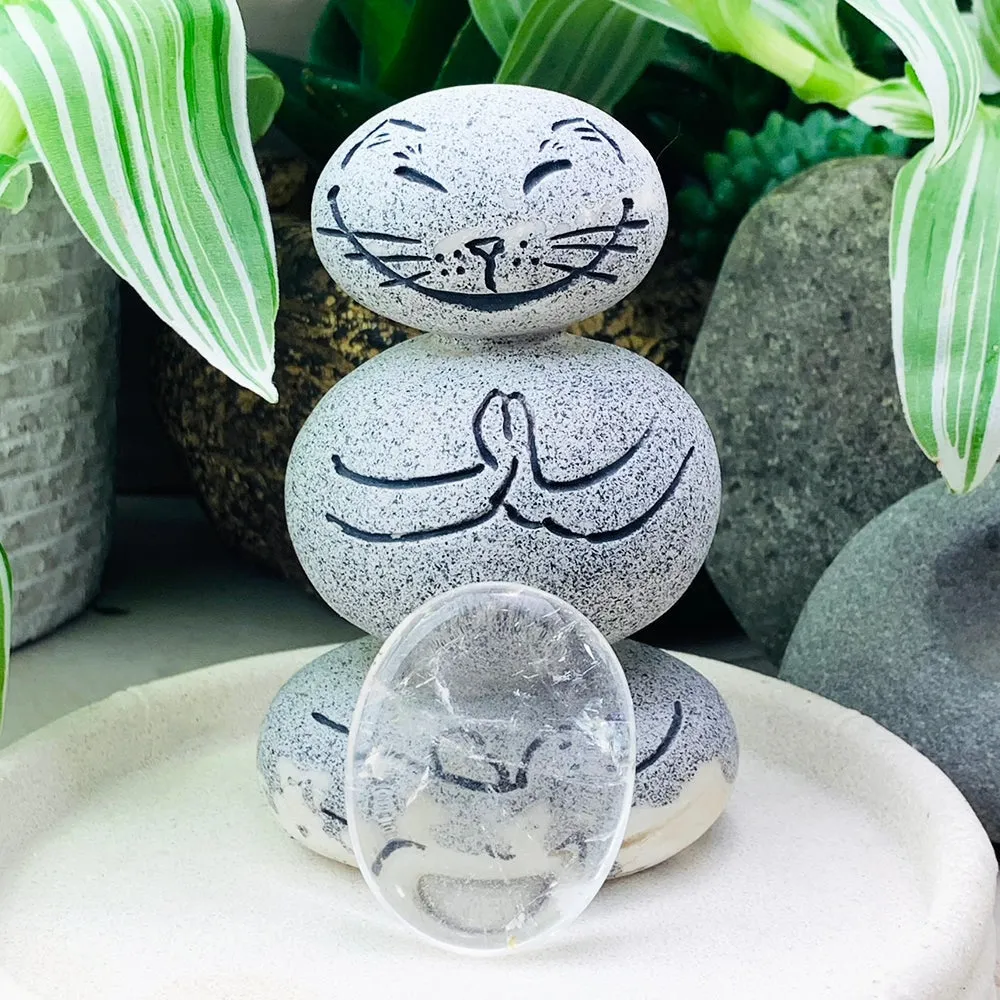 Quartz Worry Stone