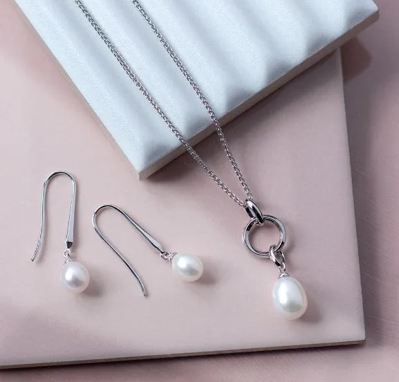 Revival Astoria Pearl Drop Earrings