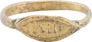 ROMAN RING, 2ND-5TH CENTURY AD, SIZE 10 ½
