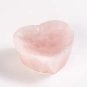 Rose Quartz Heart Bowl