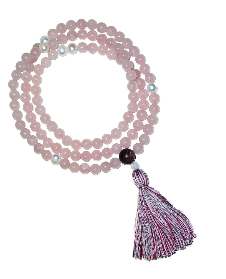 Rose Quartz Mala