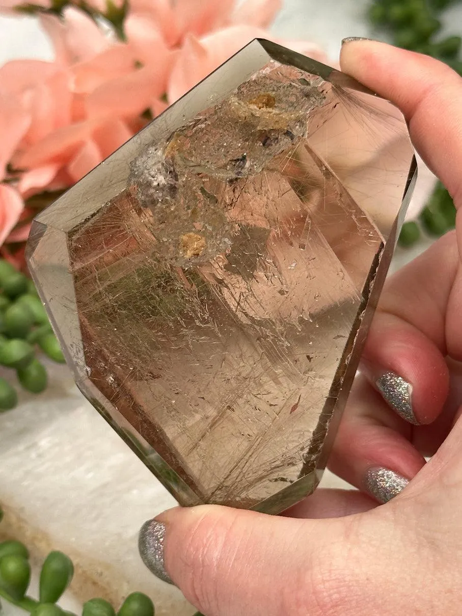 Rutilated Smoky Quartz