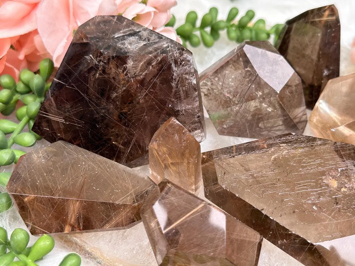 Rutilated Smoky Quartz