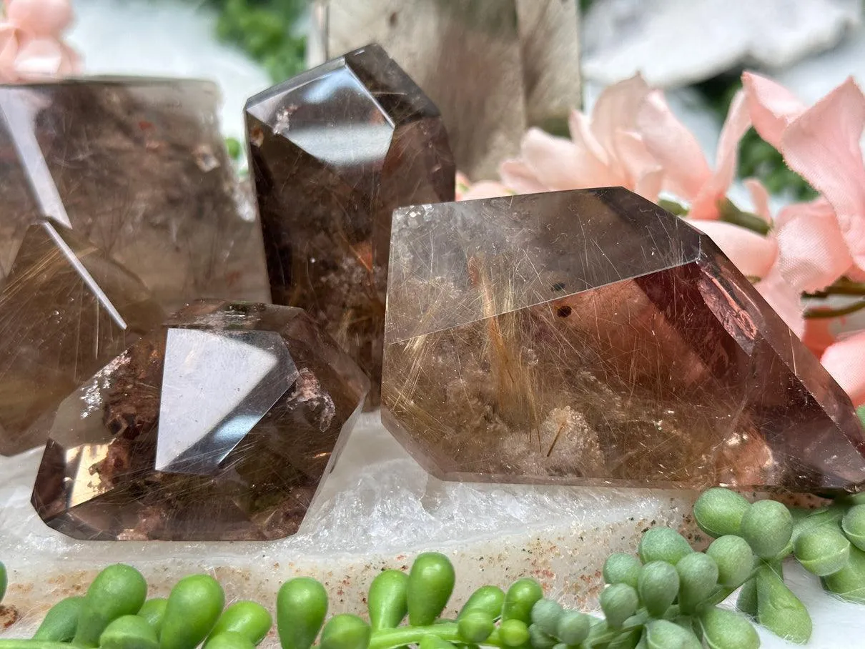 Rutilated Smoky Quartz