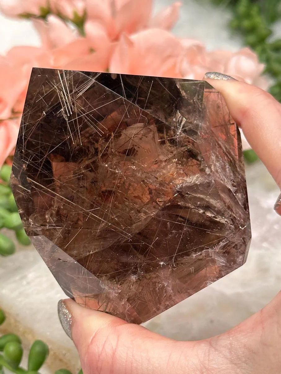 Rutilated Smoky Quartz
