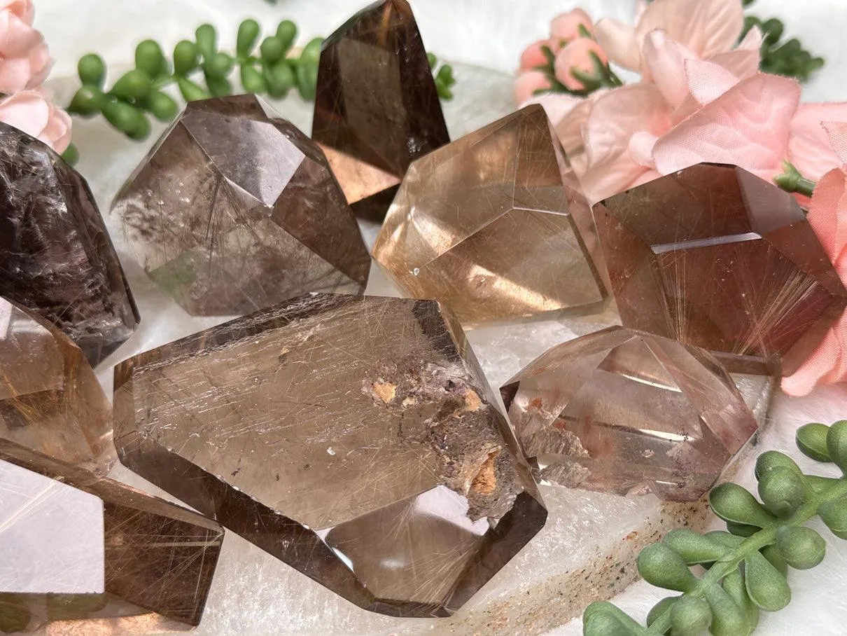 Rutilated Smoky Quartz