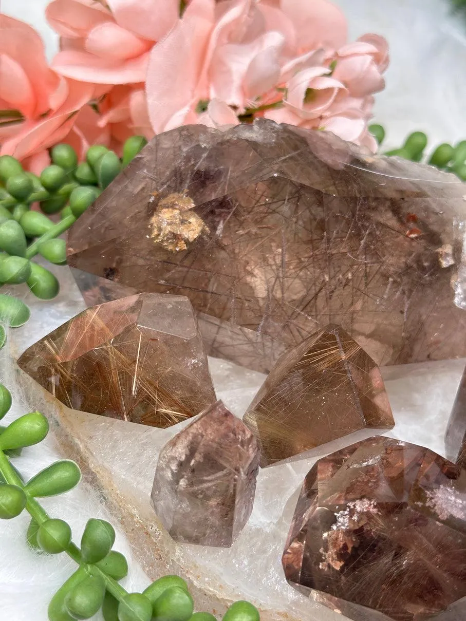 Rutilated Smoky Quartz