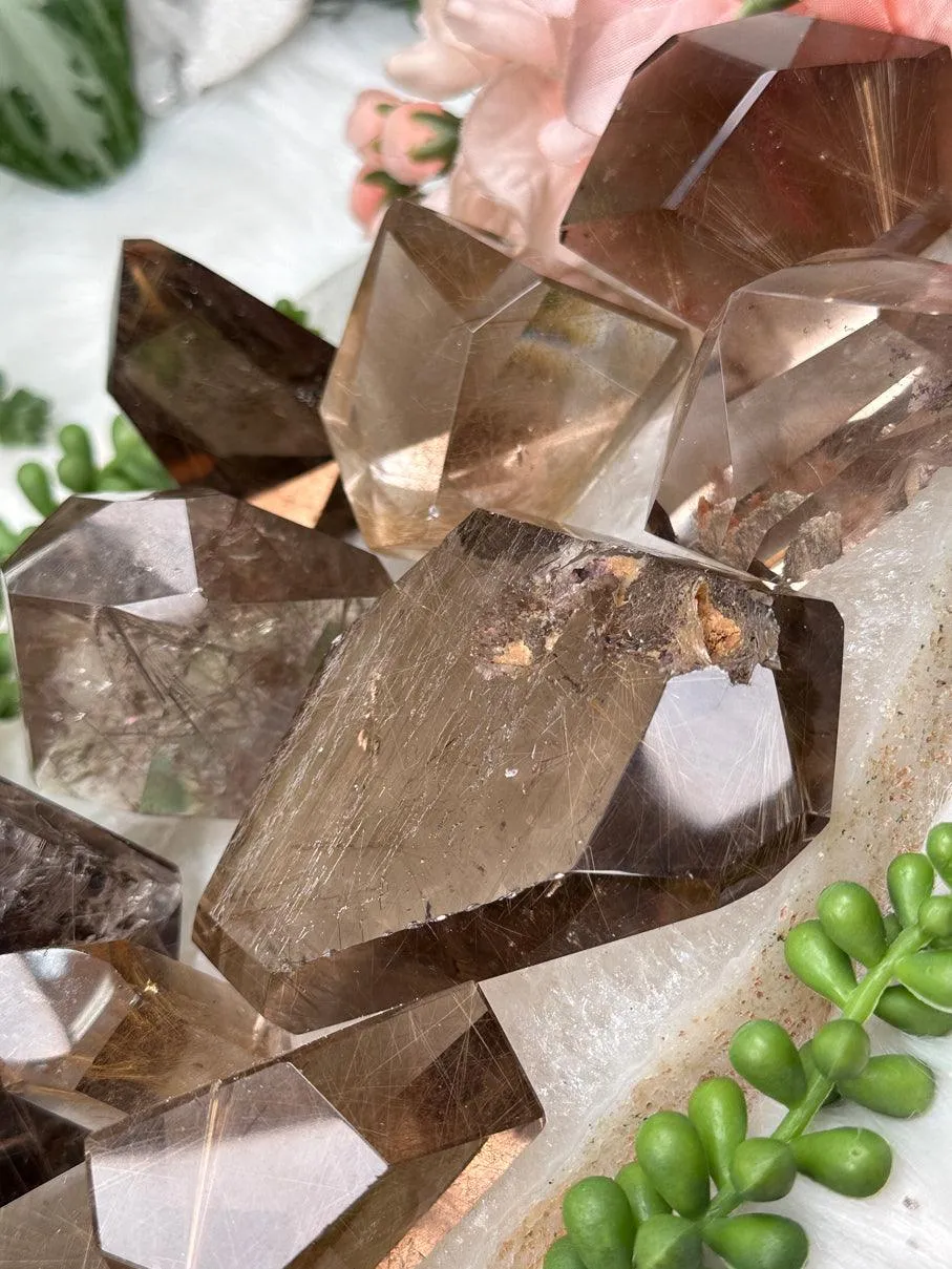Rutilated Smoky Quartz