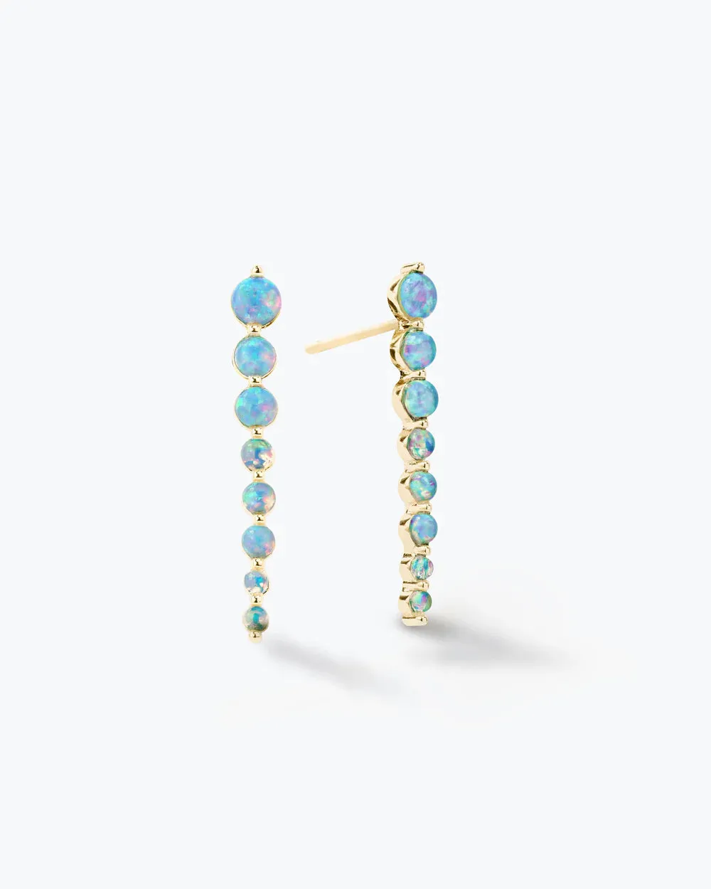 She's an Icon Blue Opal Dagger Earrings