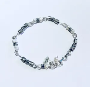 Silver Barrel Bracelet 3