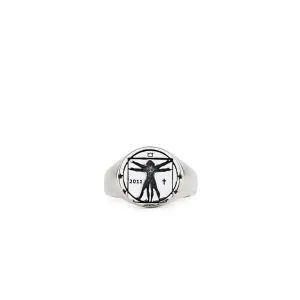 Silver Vitruvian Ring