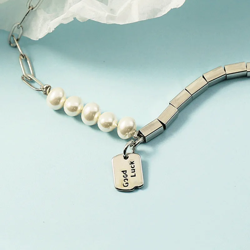 South Korea Pearl Asymmetric Bracelet