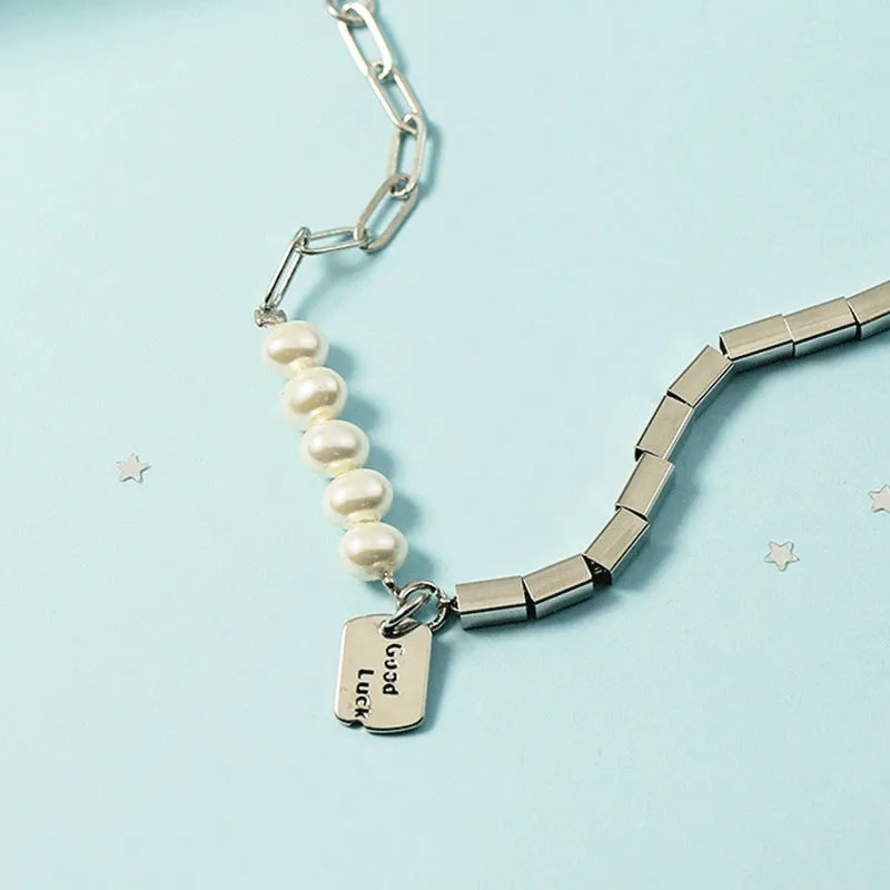 South Korea Pearl Asymmetric Bracelet