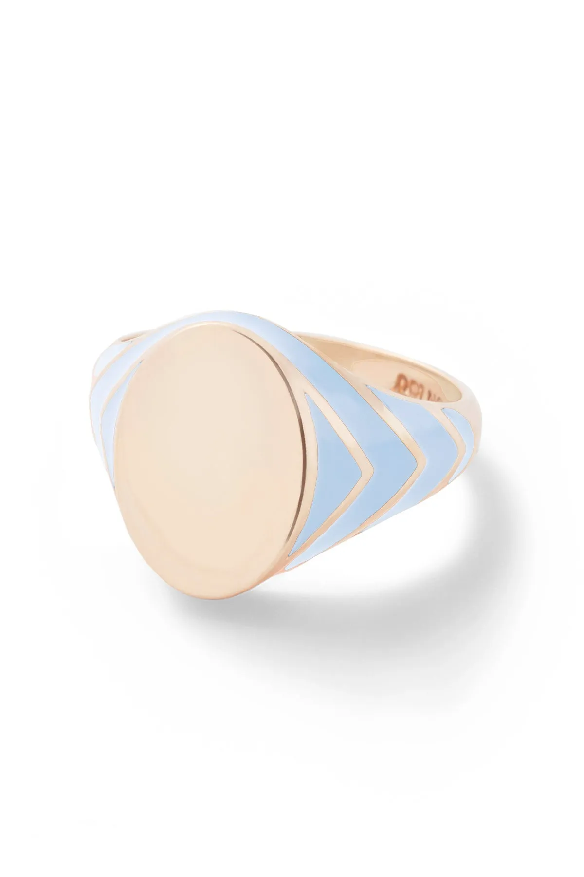 Stripe Signet Ring