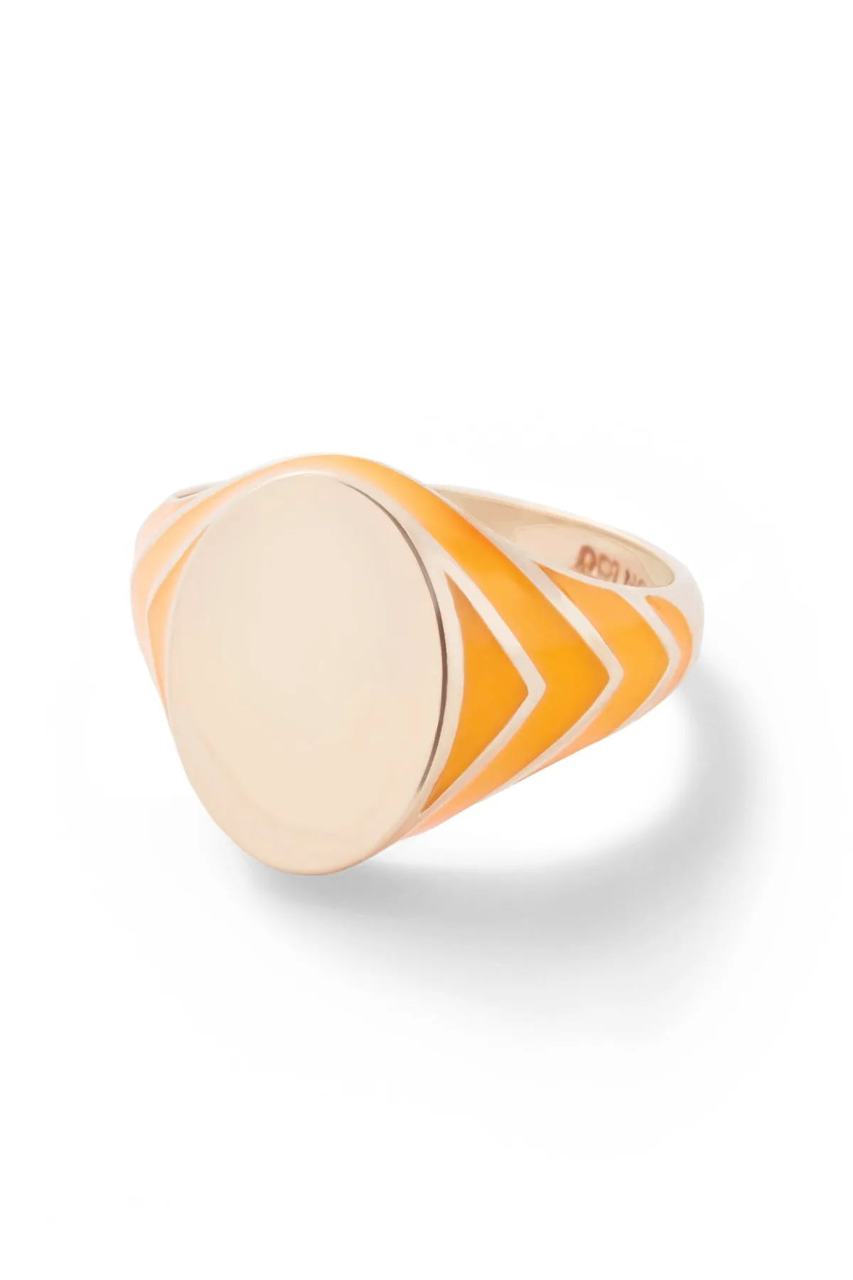 Stripe Signet Ring