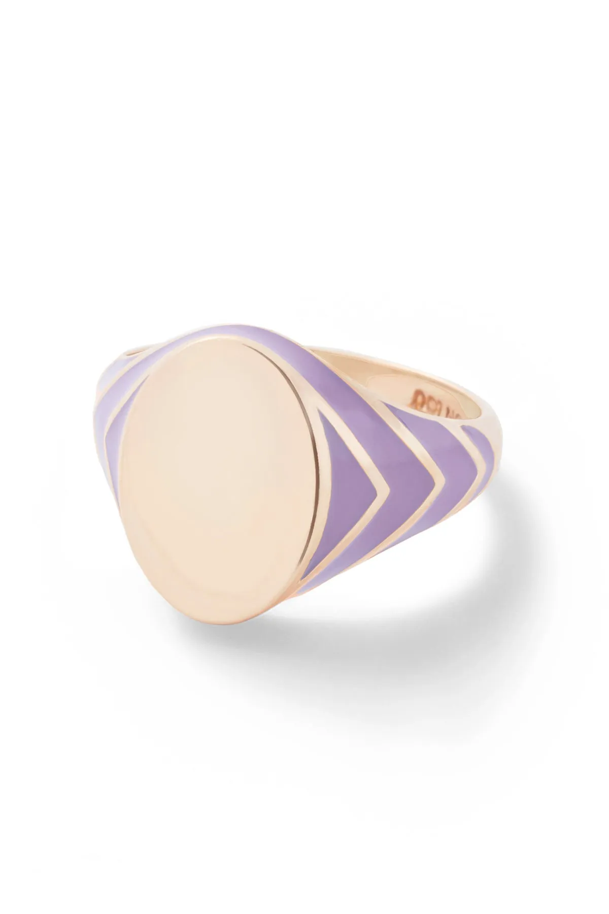 Stripe Signet Ring