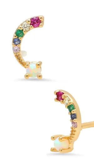 Tai Jewelry Over the 🌈 RAINBOW Stud Earrings