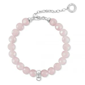 Thomas Sabo Pink Sterling Silver Bracelet X0227-034-9