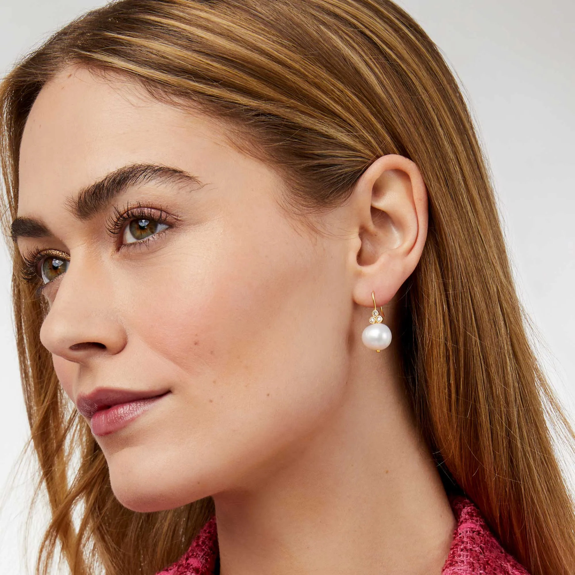 TUDOR PEARL EARRING