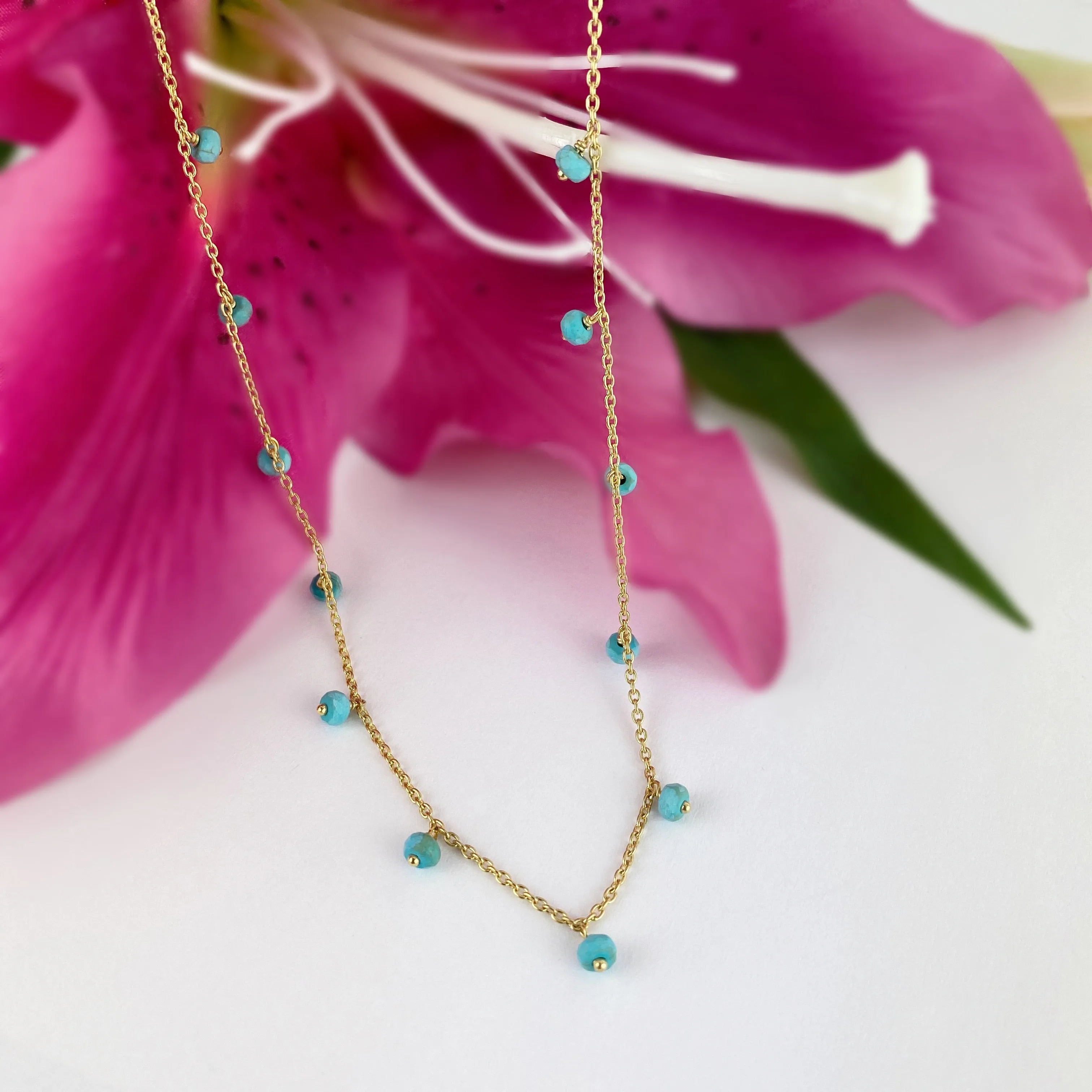 Turquoise Dream Necklace - VNKL261