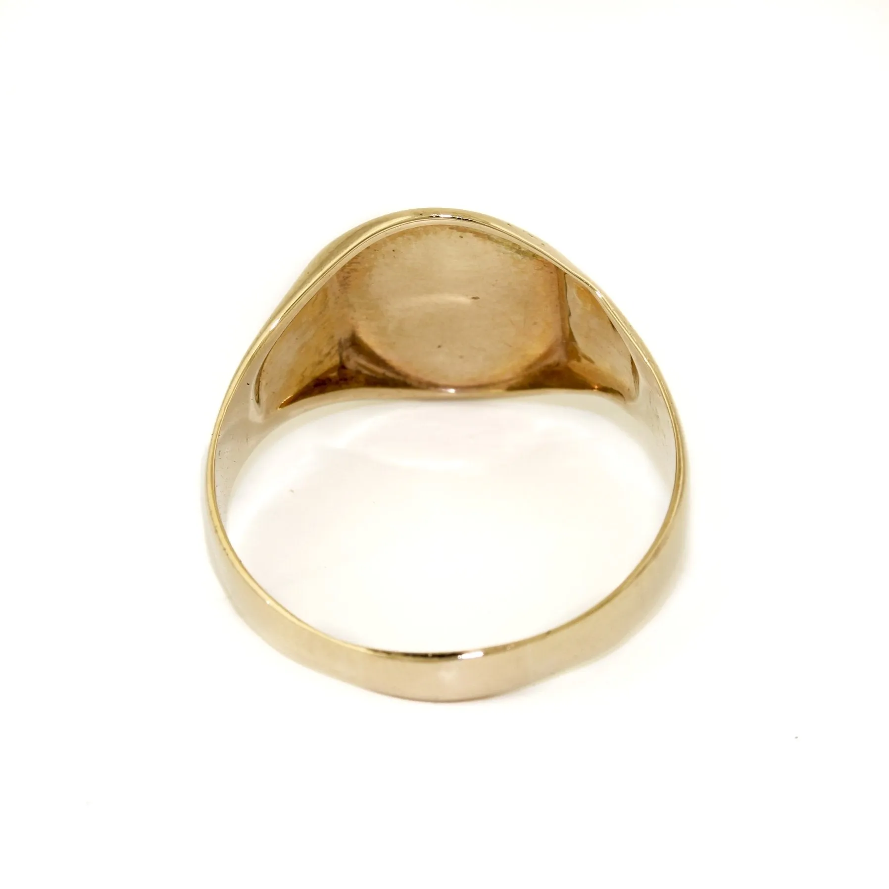 Vintage 1950s Gold Cursive Signet