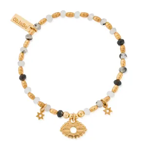 Visionary Black Rutilated Quartz Bracelet - Gold - GBBRQFR40373451