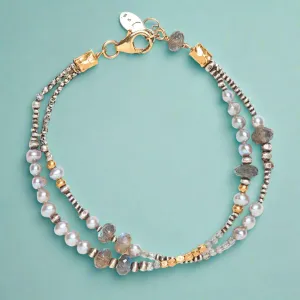Whispered Secrets Double Strand Bracelet